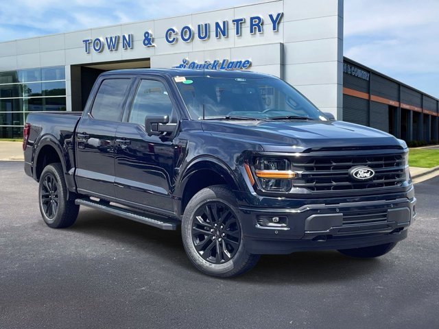 New 2026 Antimatter Blue Metallic Ford XLT image 1