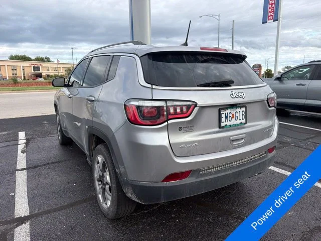 Used 2020 Billet Silver Metallic Clearcoat Jeep Limited image 8