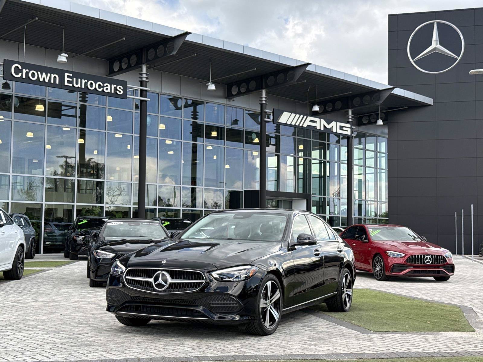 New 2026 Black Mercedes-Benz C 300 Sedan image 1