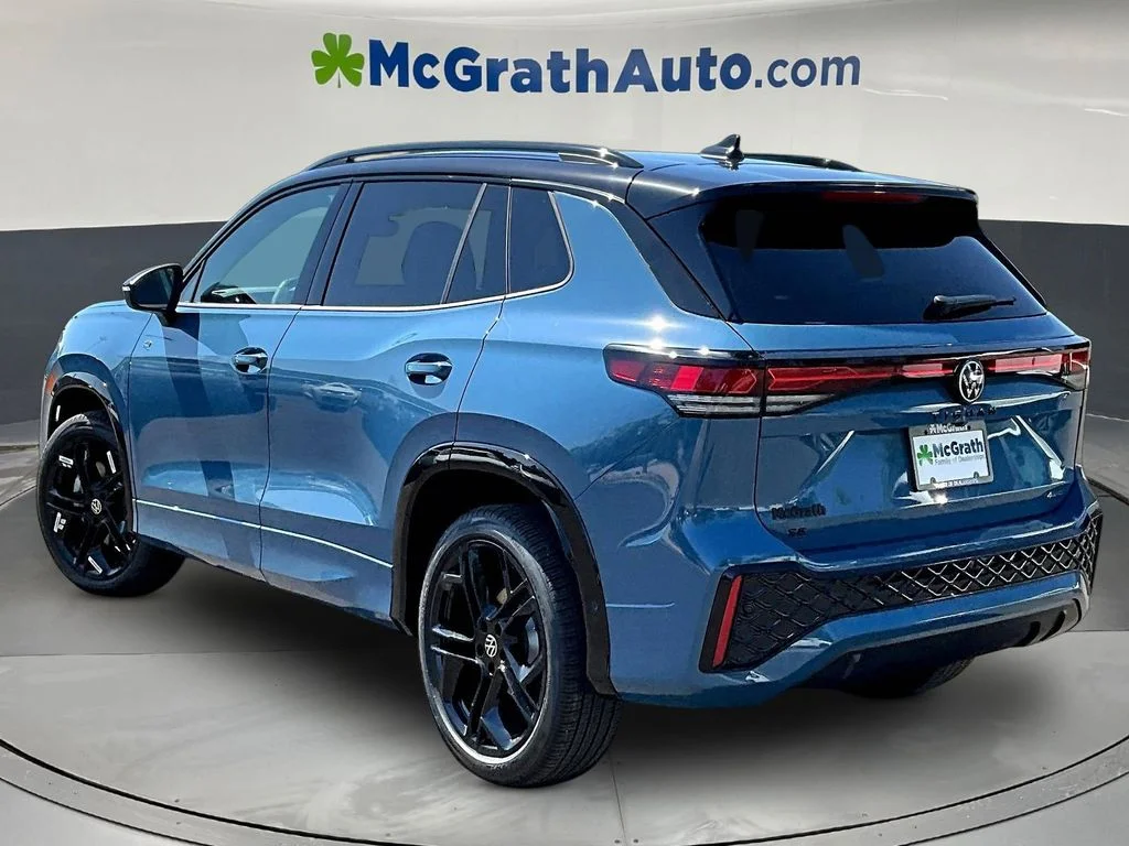 New 2026 Monterey Blue W/Deep Black Roof Volkswagen 2.0T SE R-Line Black image 3