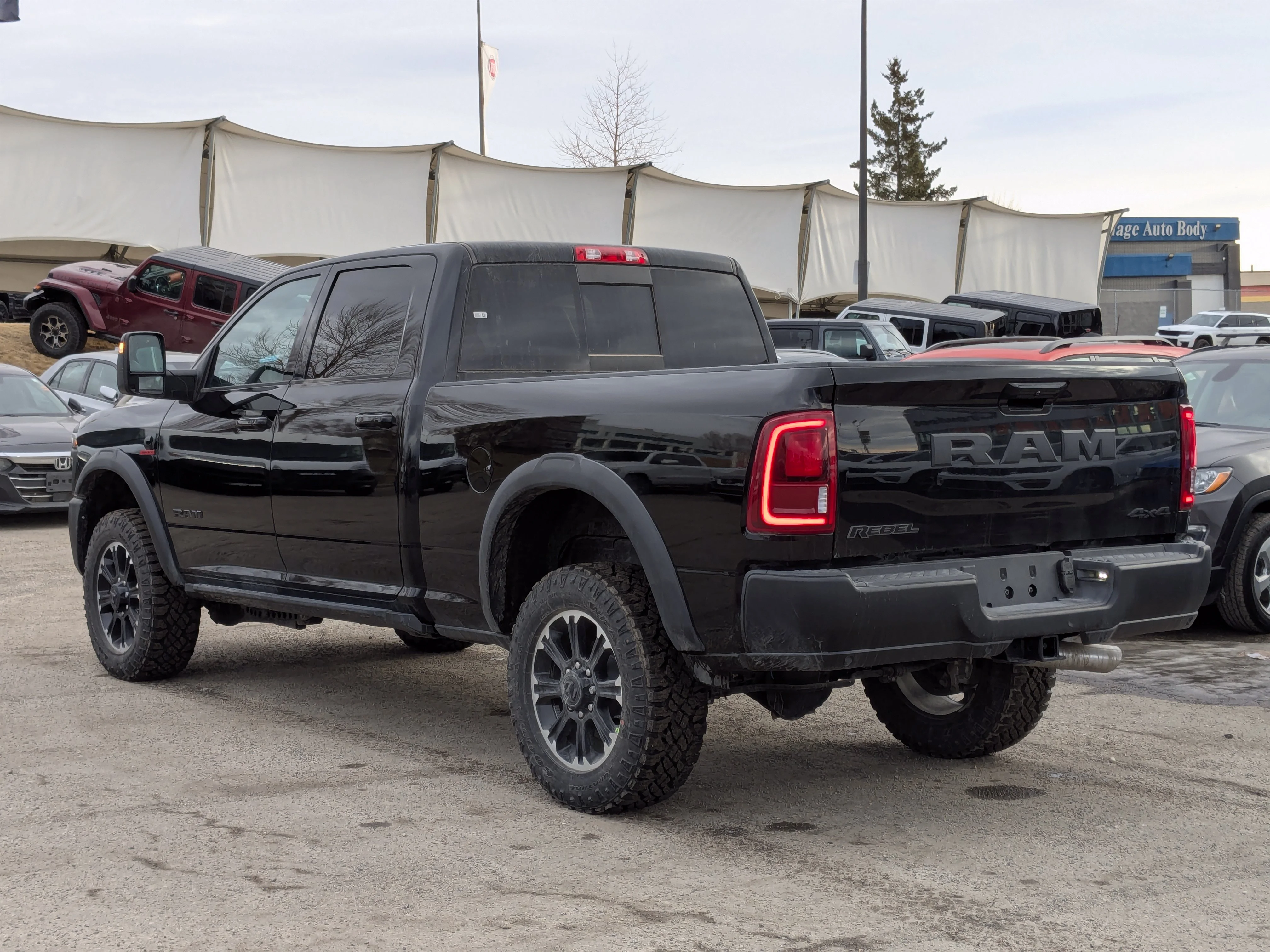 New 2026 Black RAM Rebel - CUMMINS HO DIESEL  LEVEL 1 & SAFETY GRP  5TH WHEEL TOW GRP image 6