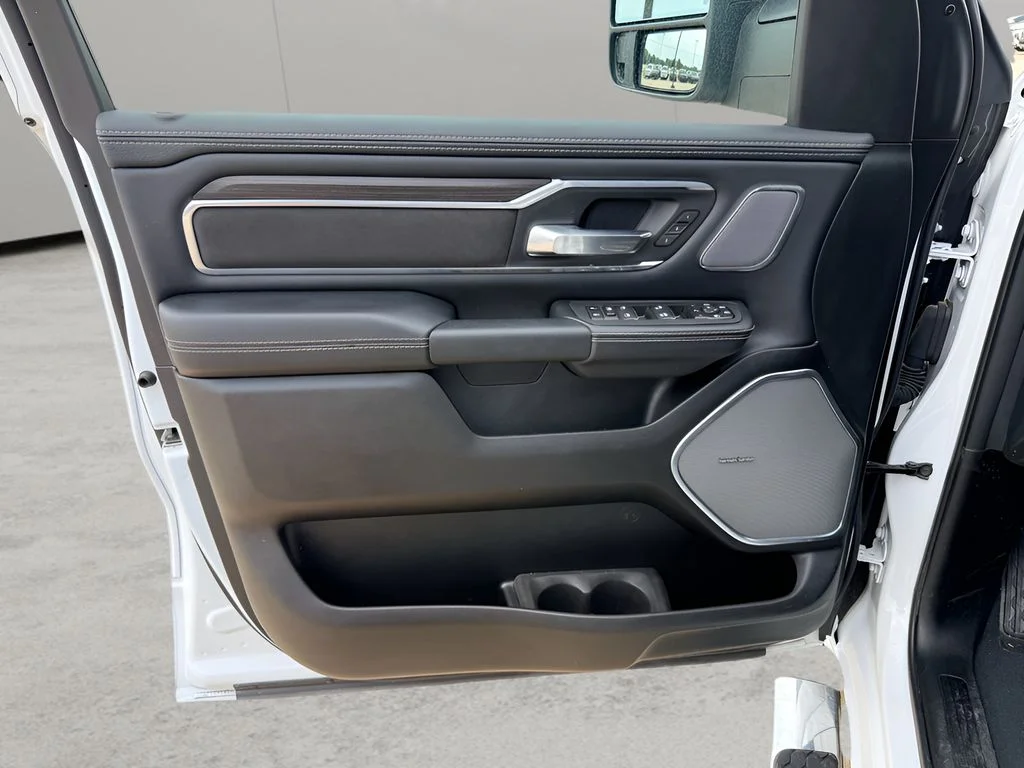 Used 2025 Bright White Clearcoat Ram Laramie image 12