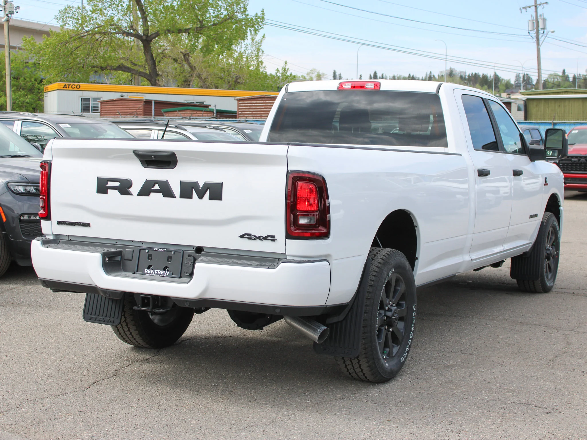 New 2026 White RAM Big Horn* image 5
