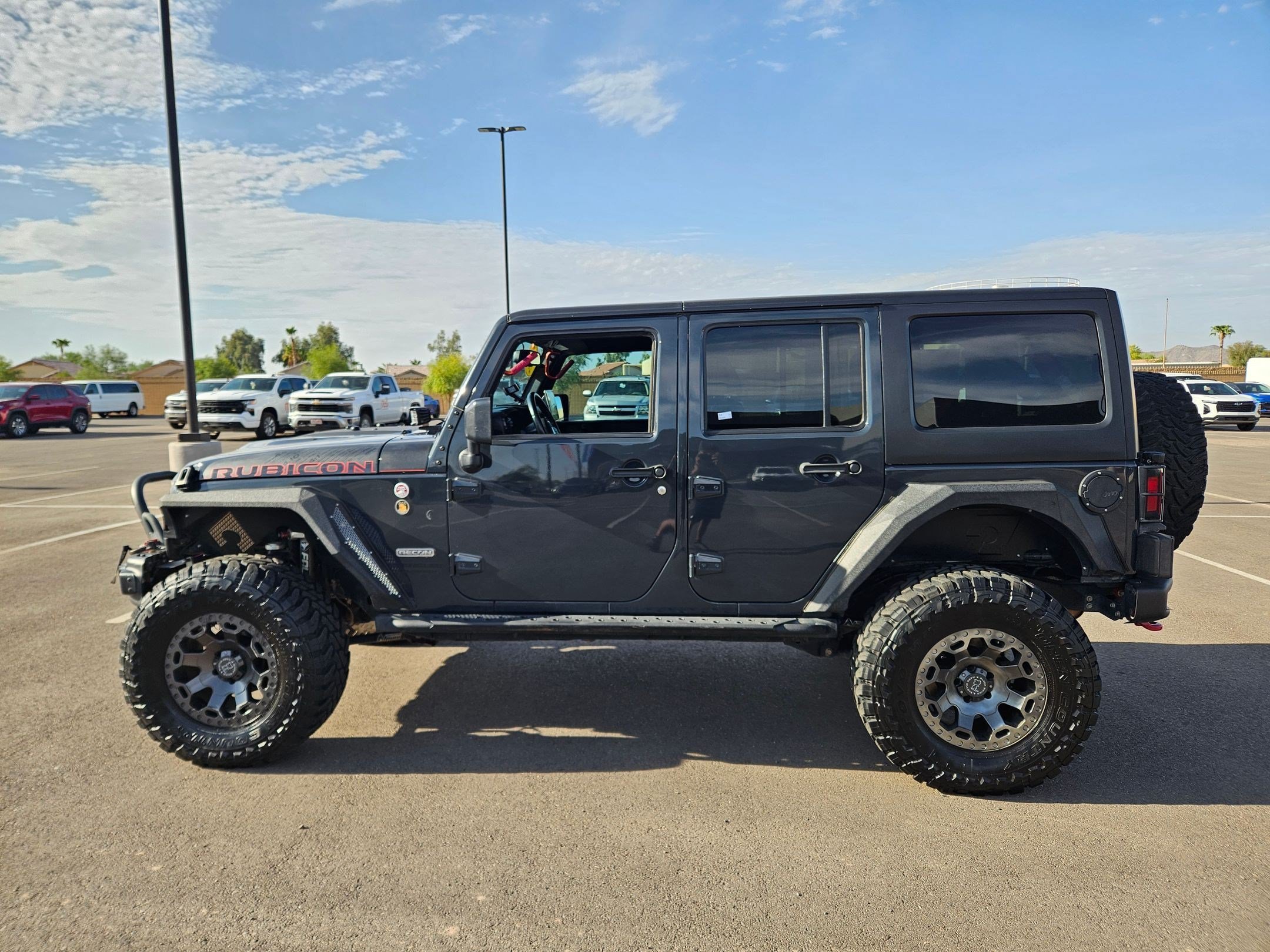 Used 2017 Gray Jeep Rubicon Recon image 2