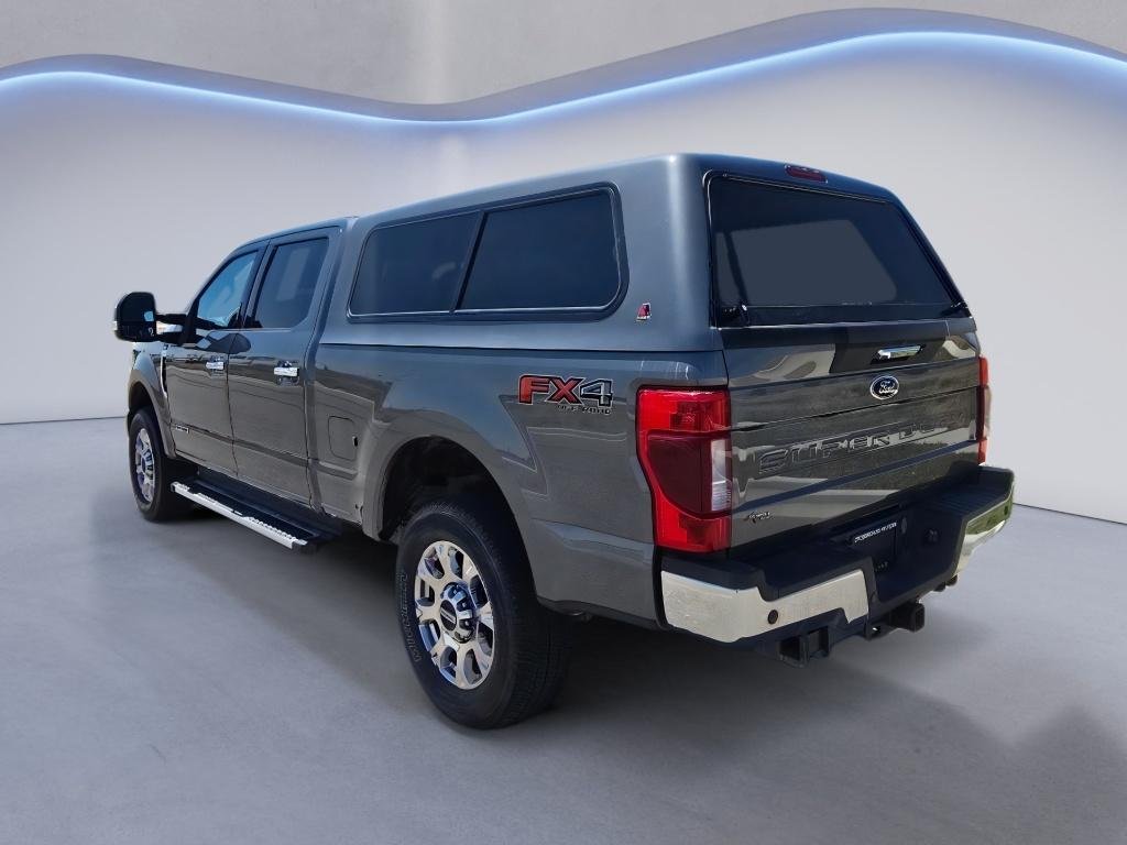 Used 2022 Carbonized Gray Metallic Ford LARIAT image 3