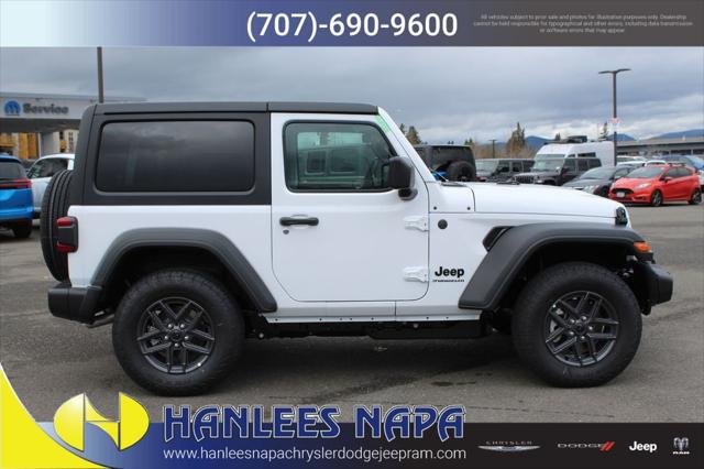 New 2026 Bright White Clear-Coat Exterior Paint Jeep Sport S image 6
