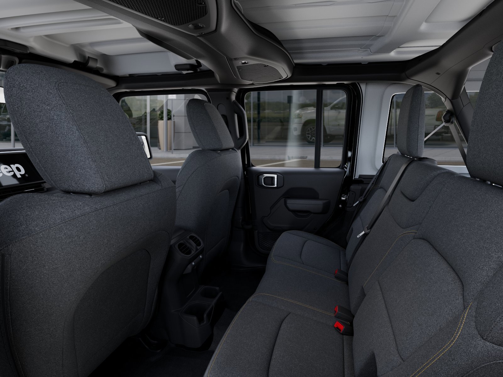 New 2026 Black Clear-Coat Exterior Paint Jeep Sport S 4-Door image 23