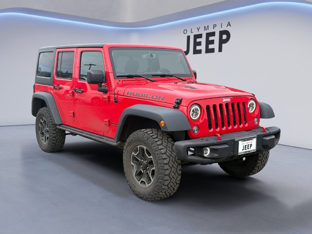 Used 2015 Red Jeep Unlimited Rubicon image 5