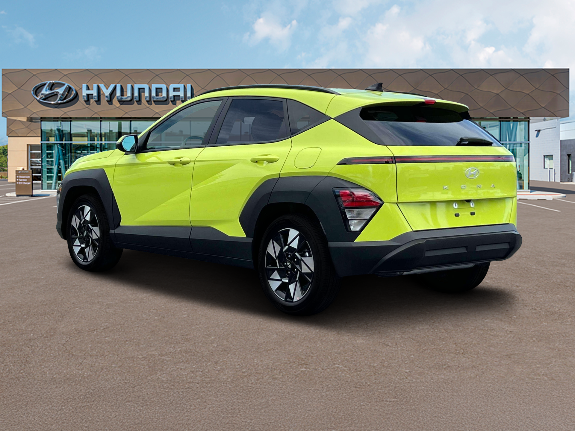 New 2024 Yellow Hyundai SEL FWD image 5