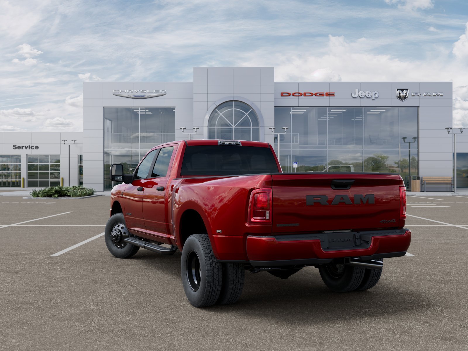 New 2026 Molten Red Pearlcoat RAM Big Horn image 28