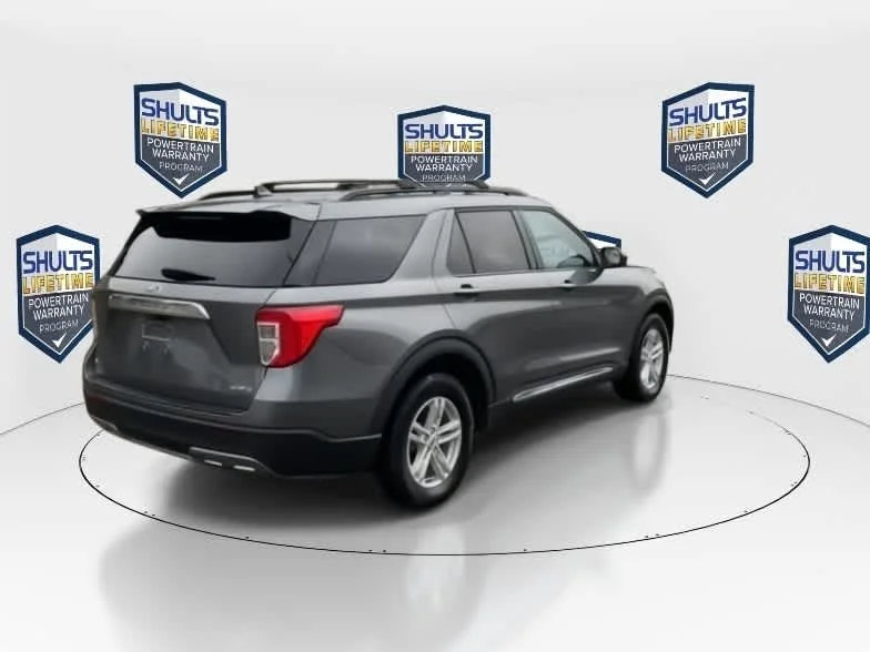 Used 2023 Carbonized Gray Metallic Ford XLT image 8
