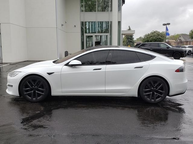 Used 2022 Tesla Model S Base with VIN 5YJSA1E52NF461306 for sale in North Canton, OH
