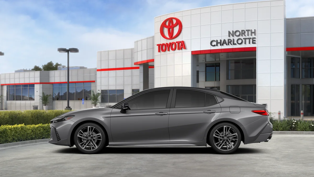 New 2026 Heavy Metal with Midnight Black Metallic roof Toyota XSE image 69