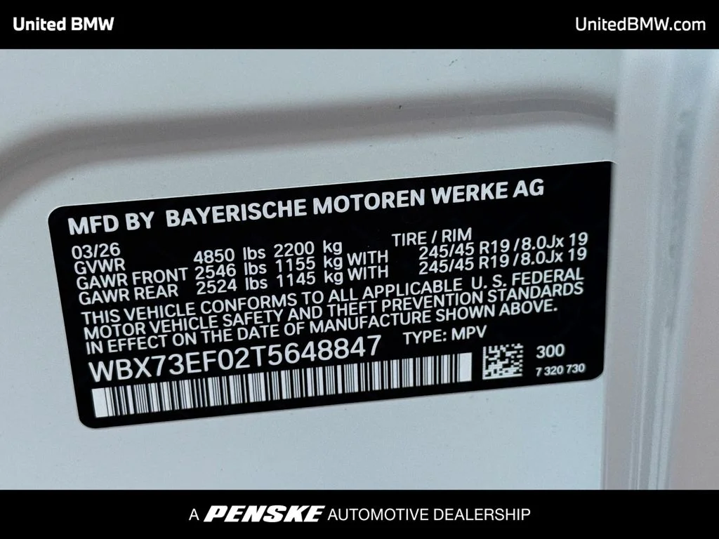 New 2026 Alpine White BMW xDrive28i image 15