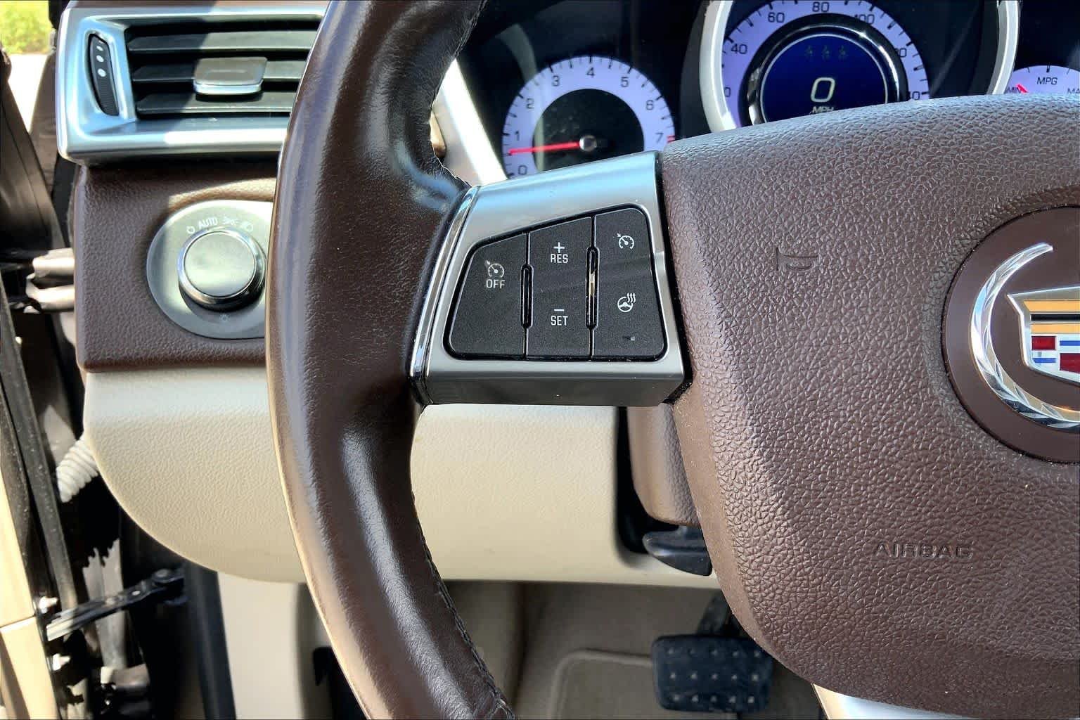 Used 2012 Mocha Steel Metallic Cadillac Luxury Collection image 23