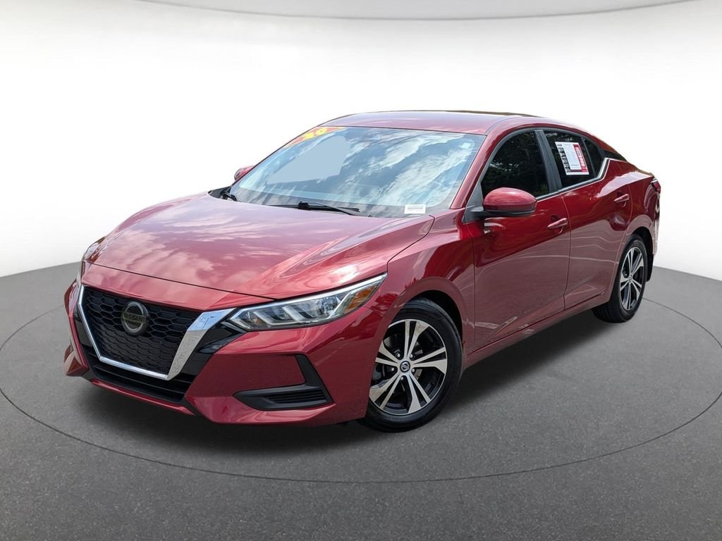 Used 2020 Red Nissan SV image 1