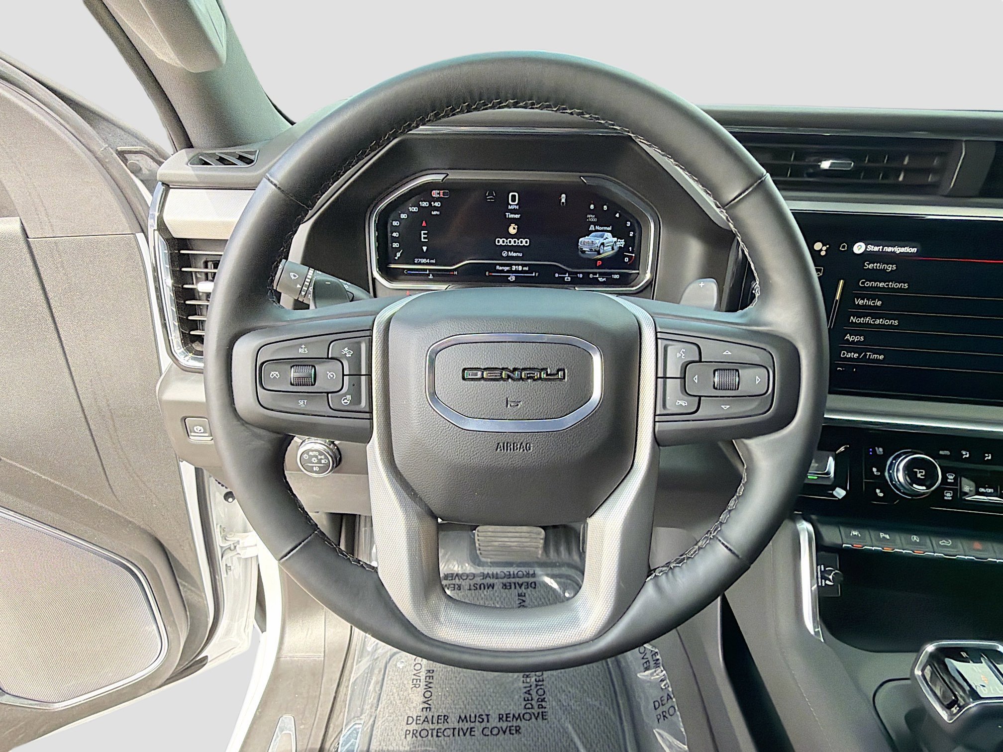 Used 2025 White Frost Tricoat GMC Denali image 38