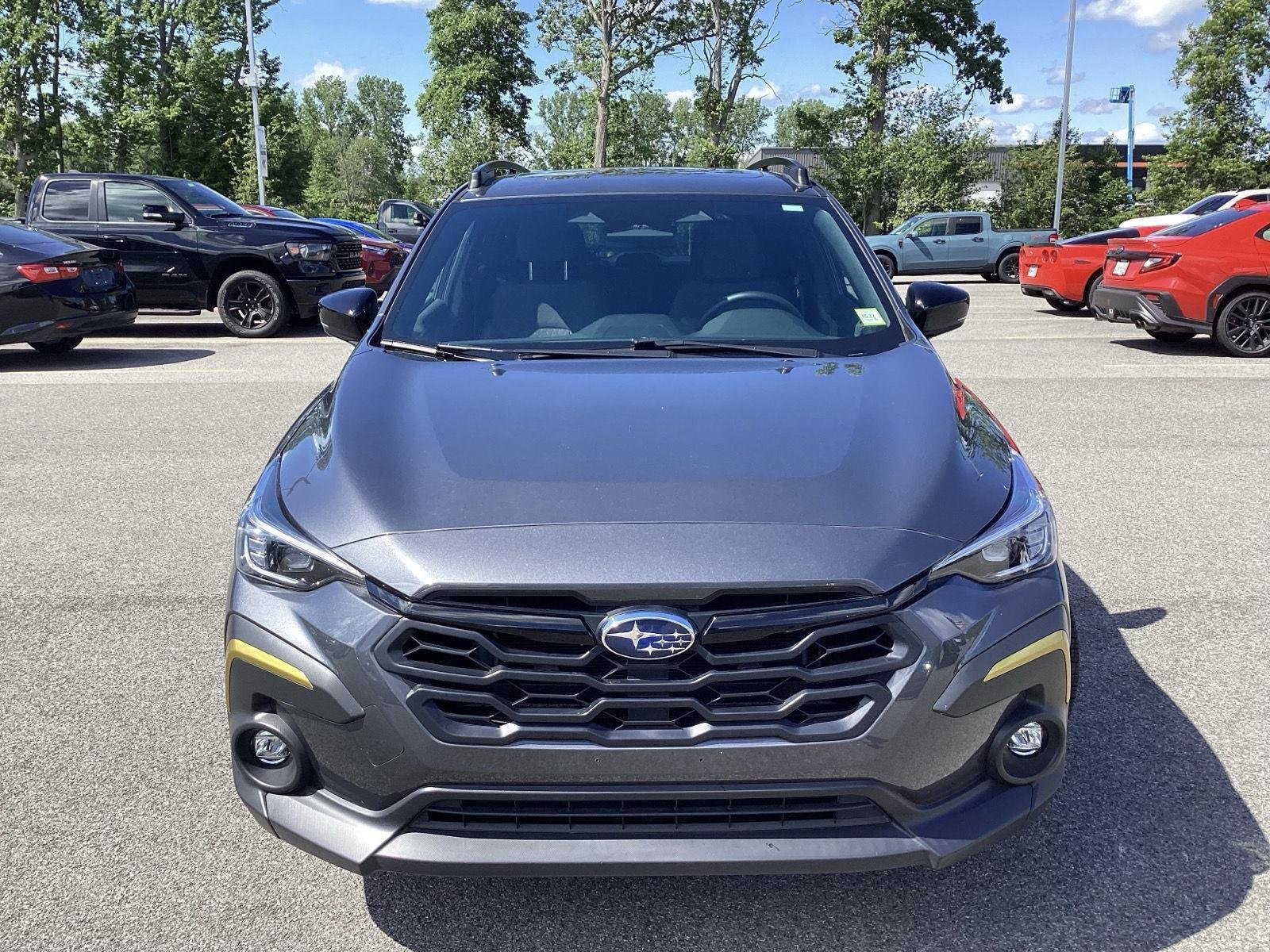 Used 2025 Magnetite Gray Metallic Subaru Sport image 2