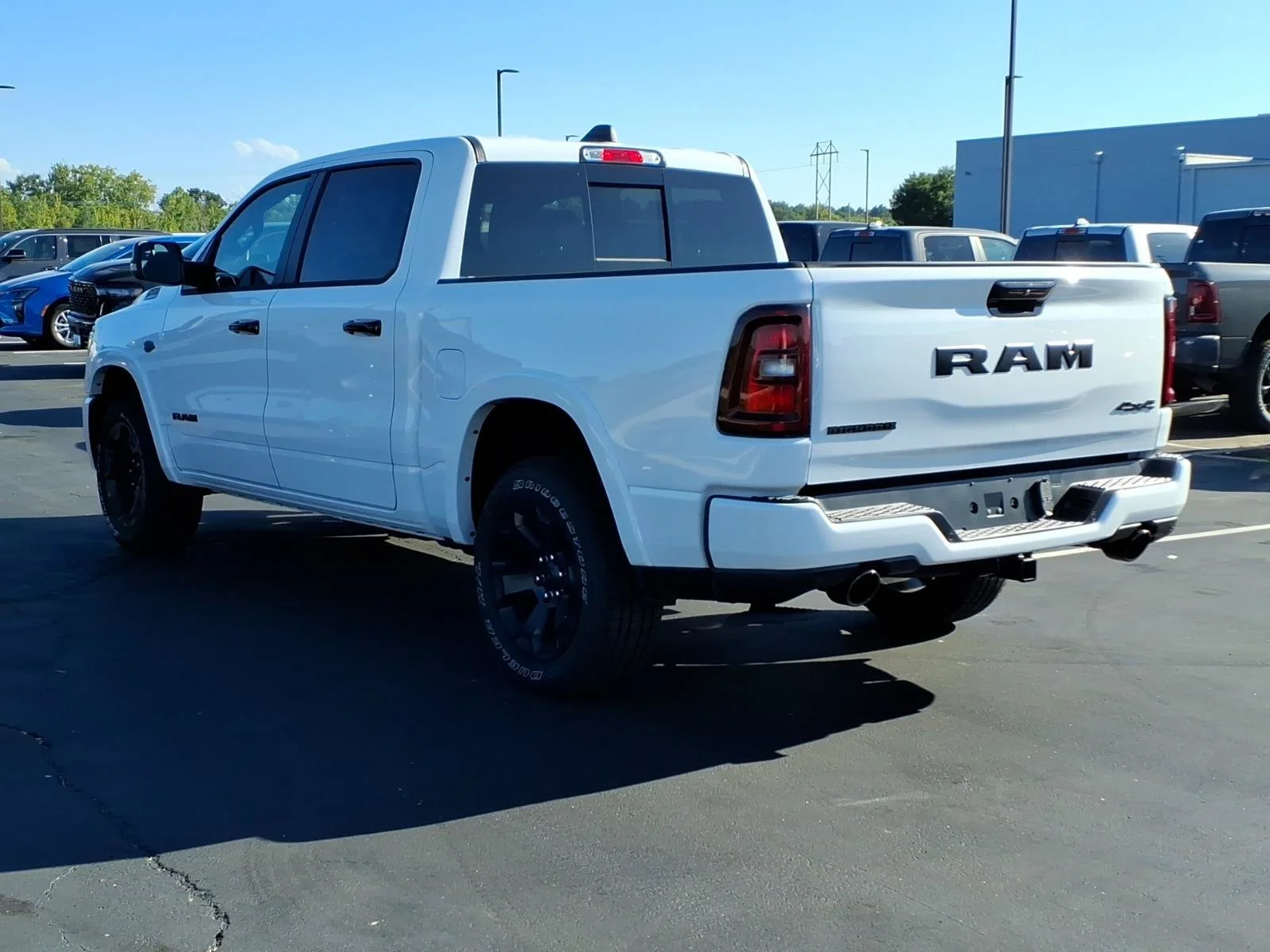 New 2027 Bright White Clearcoat Ram Big Horn image 4