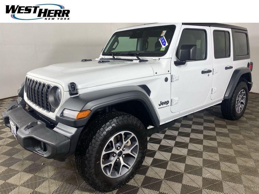Used 2026 Bright White Clearcoat Jeep Sport S image 50