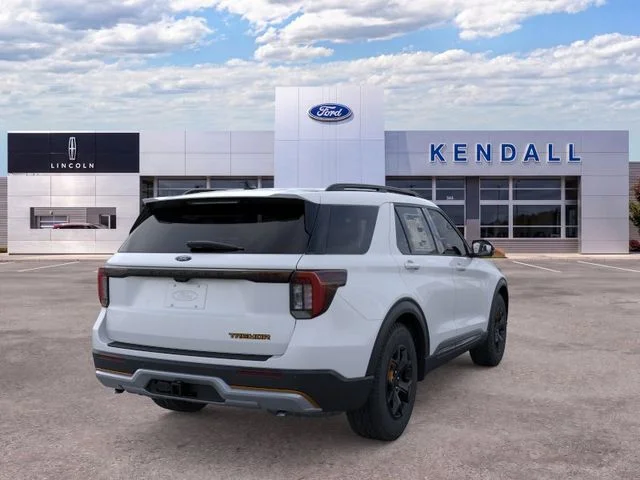 New 2026 White Metallic Ford Tremor image 8