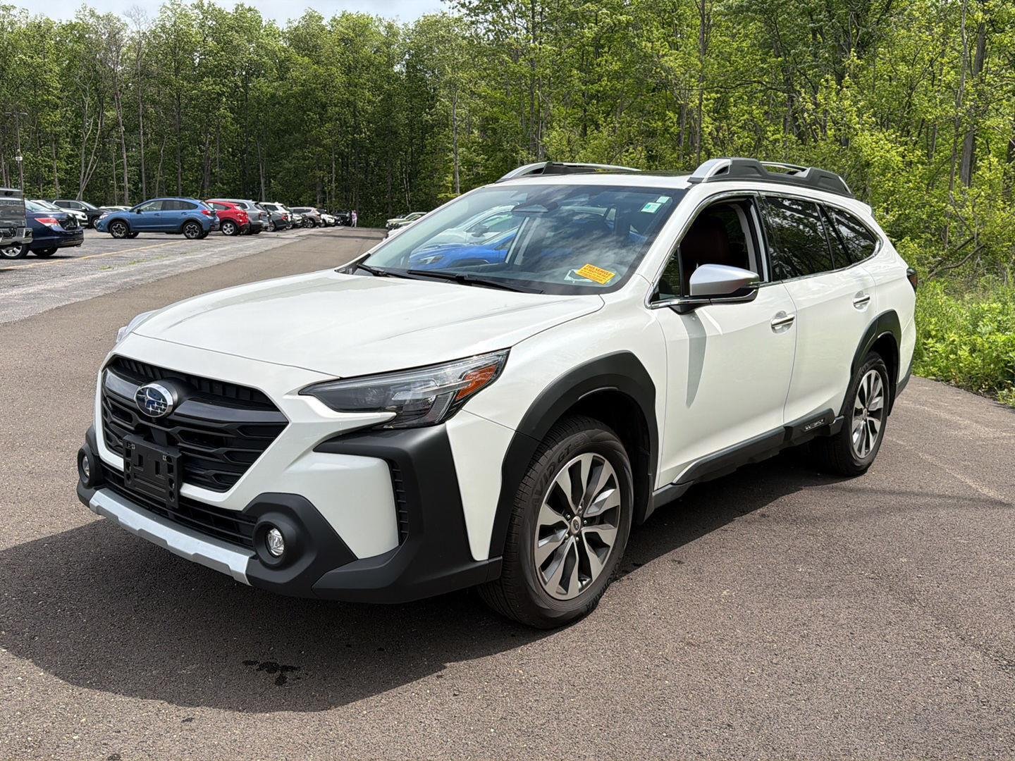 Certified Used 2024 Crystal White Pearl Subaru Touring image 16