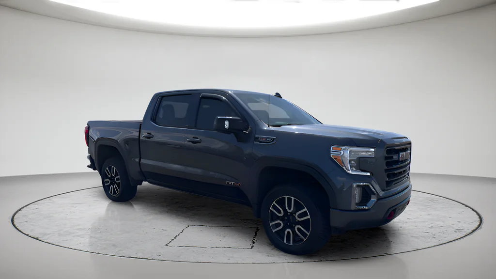 Used 2021 Gray GMC AT4 image 1