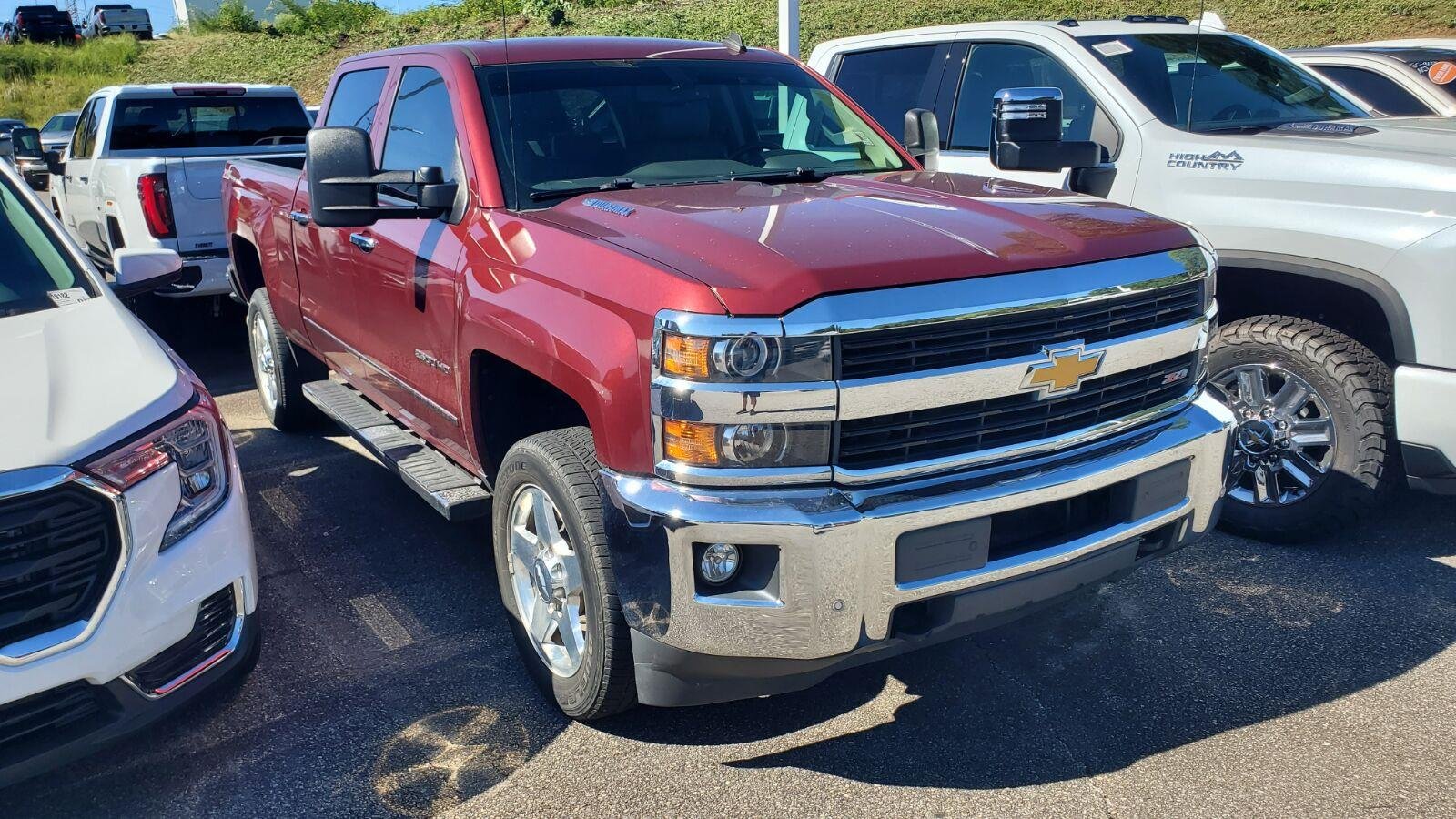 Used 2015 DEEP RUBY METALLIC Chevrolet LTZ image 2
