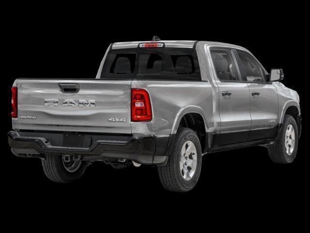 New 2027 Silver Zynith Exterior Paint RAM Big Horn Crew Cab 4x4 5