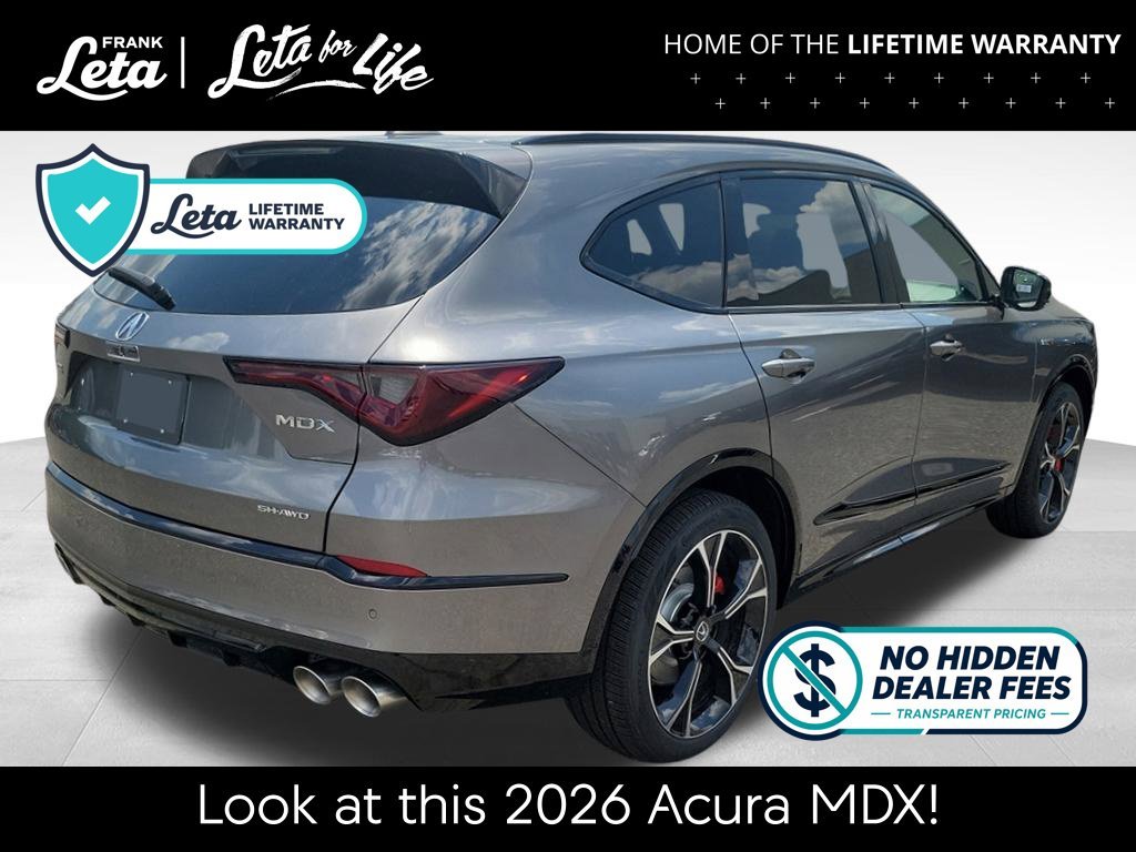 New 2026 Liquid Carbon Metallic Acura Type S w/Advance Package image 6