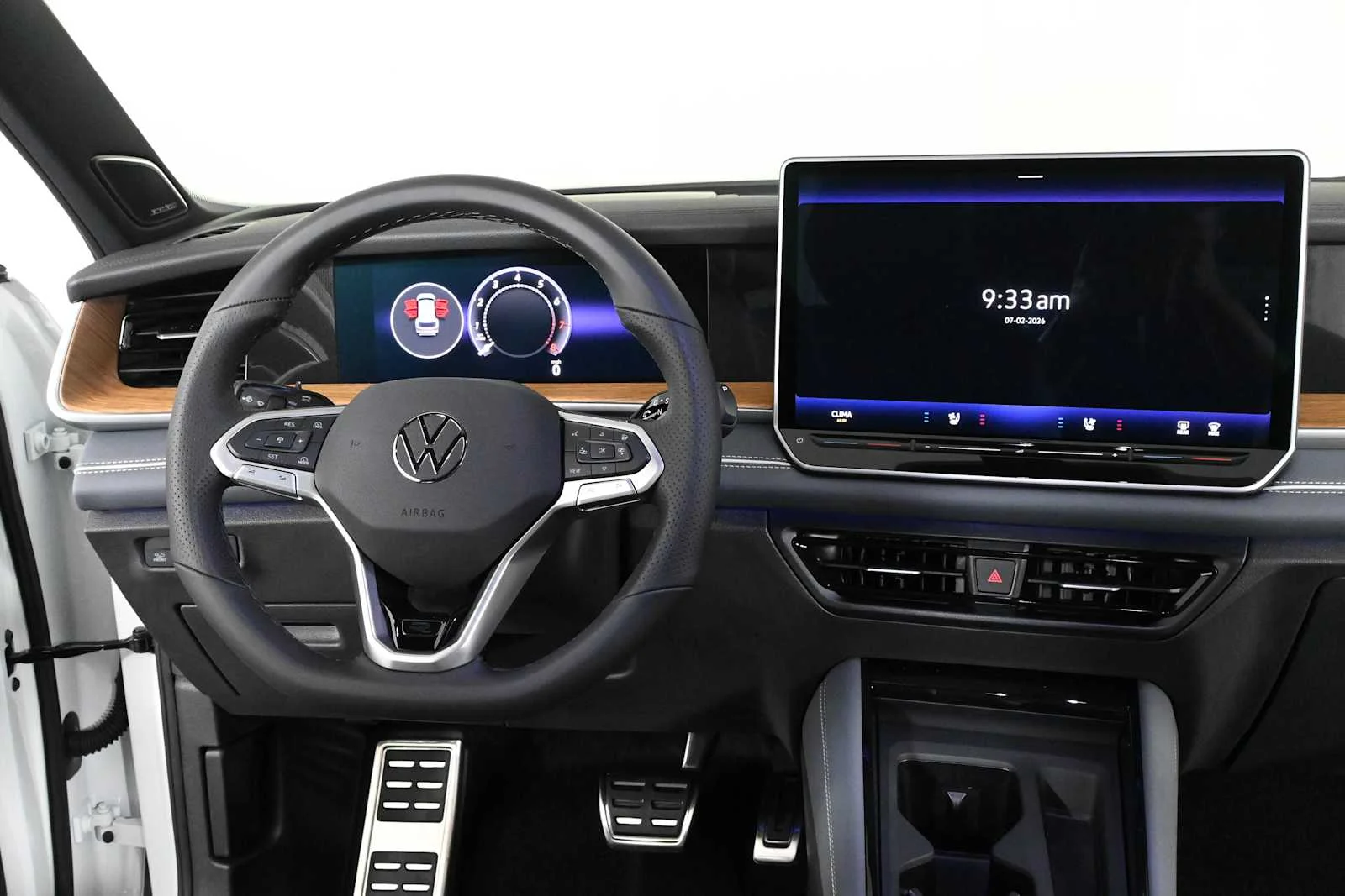 New 2026 Opal White Pearl Volkswagen SEL R-Line Turbo image 3