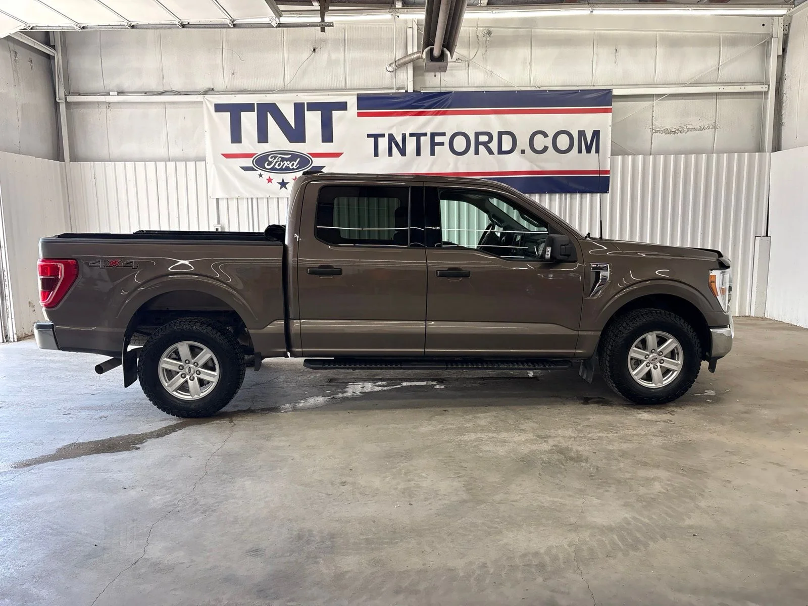 Stone Gray Metallic 2021 Ford F-150 Pickup Truck Four-Wheel Drive