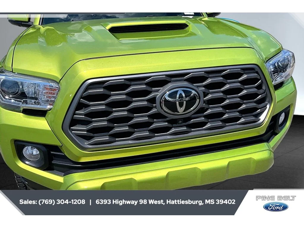 Used 2023 Electric Lime Metallic Toyota TRD Sport image 22