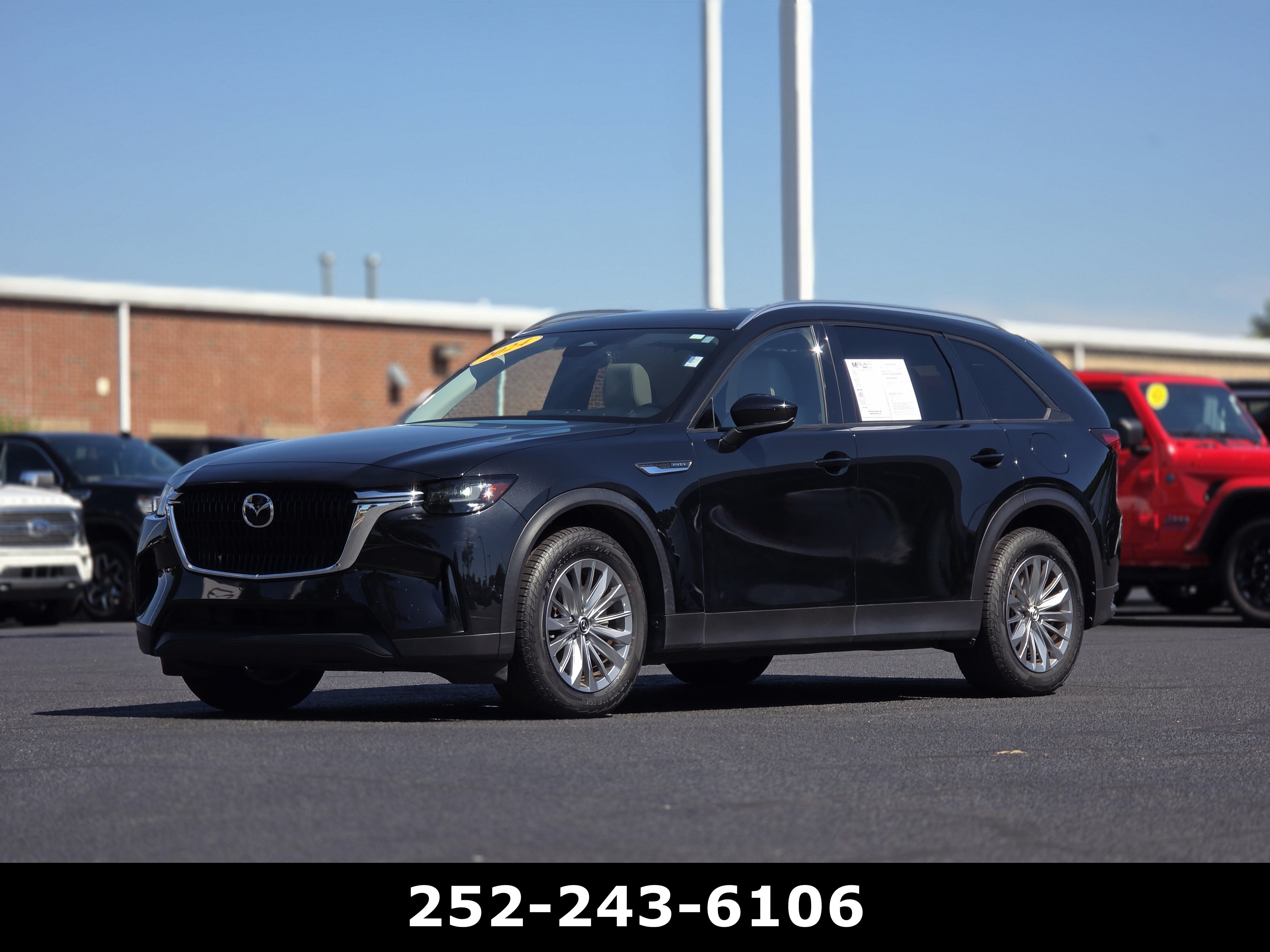 Used 2024 Jet Black Mica Mazda Preferred image 3