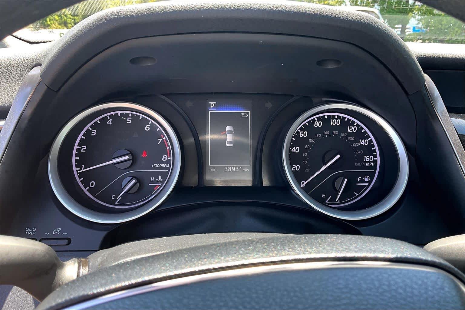Certified Used 2022 Midnight Black Metallic Toyota LE image 25