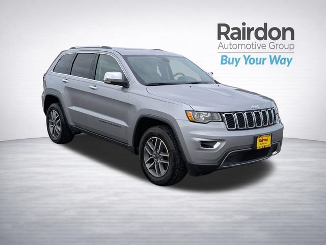 Used 2021 Billet Silver Metallic Clearcoat Jeep Limited image 1