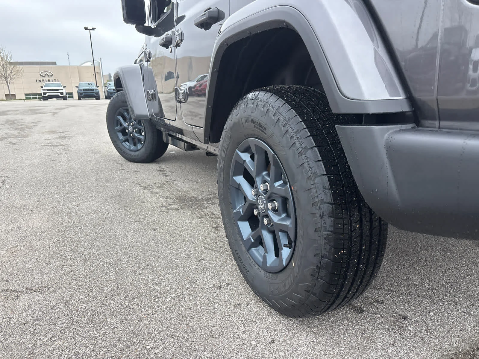 New 2026 Granite Crystal Metallic Clear-Coat Exterior Paint Jeep 85th Anniversary image 6