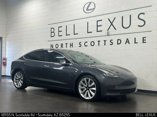 Used 2019 Gray Tesla Long Range image 2
