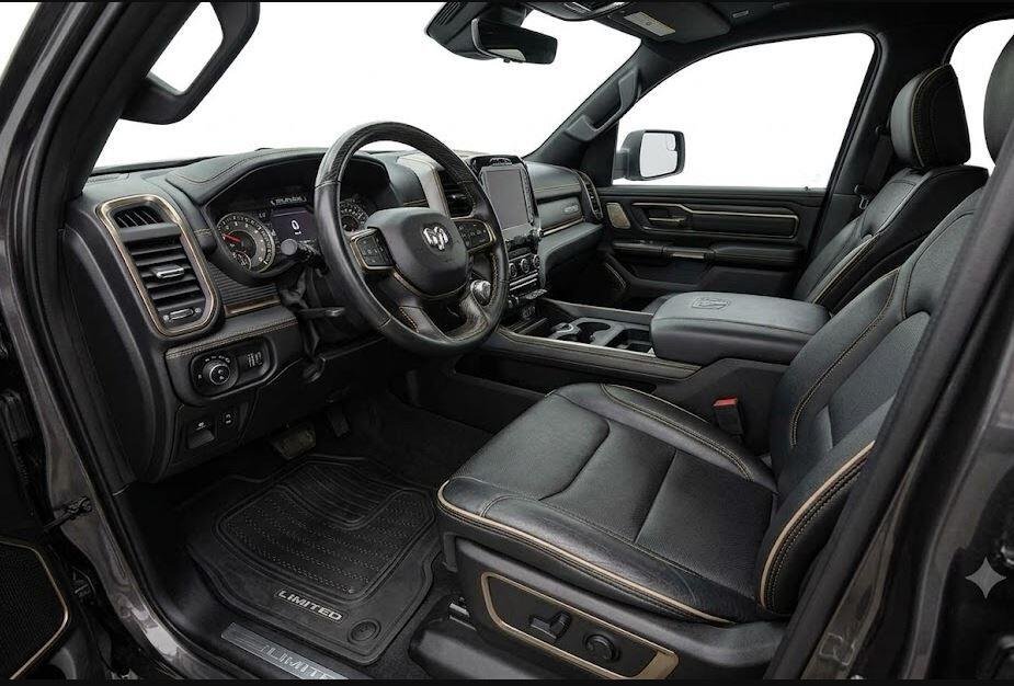 Used 2019 Granite Crystal Clearcoat Metallic Ram Limited image 9