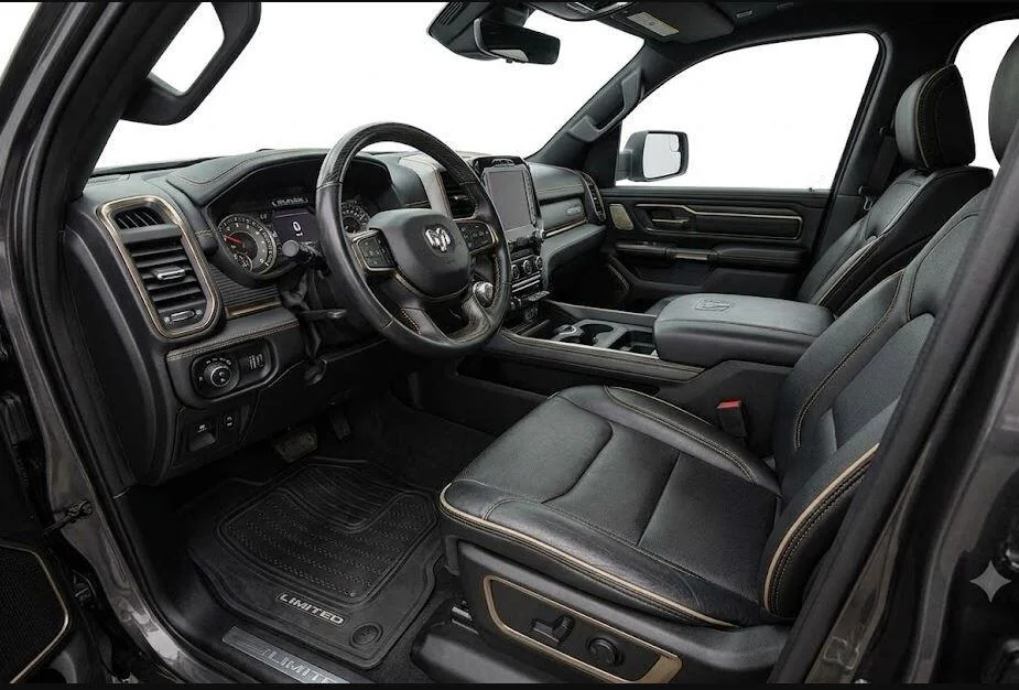 Used 2019 Granite Crystal Metallic Clearcoat Ram Limited image 9