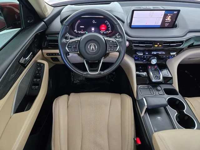 Used 2022 Red Acura Advance image 12