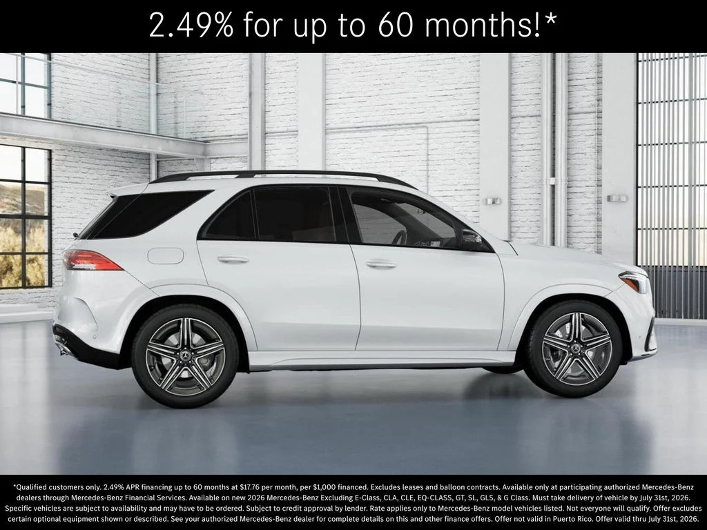 New 2026 MANUFAKTUR Moonlight White Metallic Mercedes-Benz GLE 450 image 17