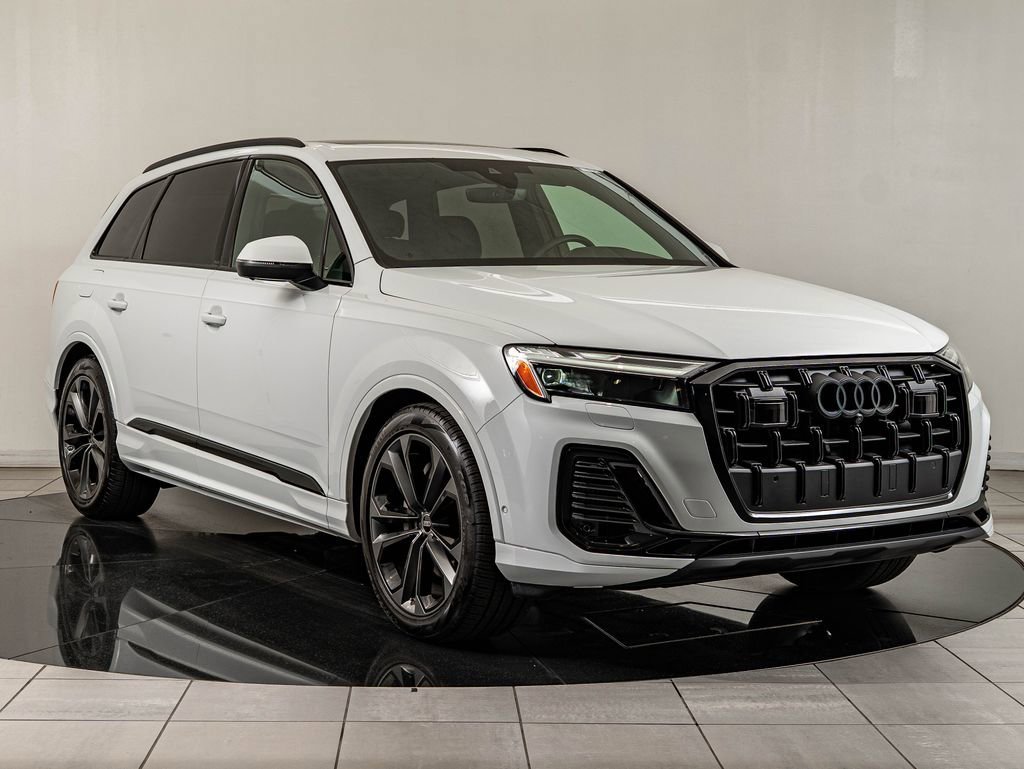Used 2025 Glacier White Metallic Audi 55 Premium Plus image 3