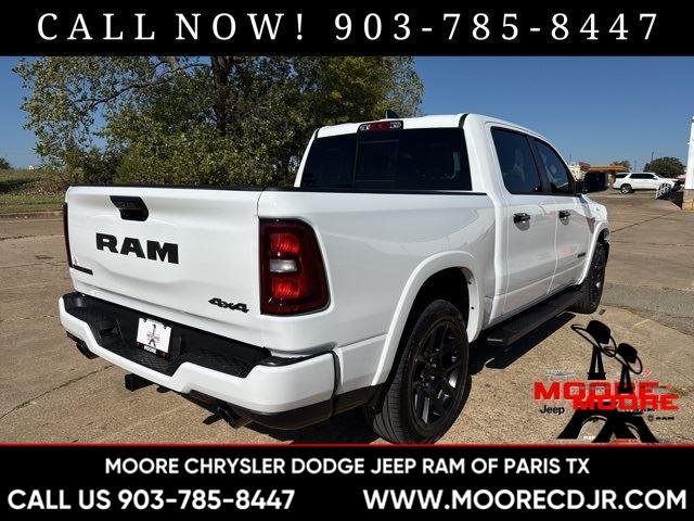 New 2026 Bright White Clear-Coat Exterior Paint RAM Laramie image 8