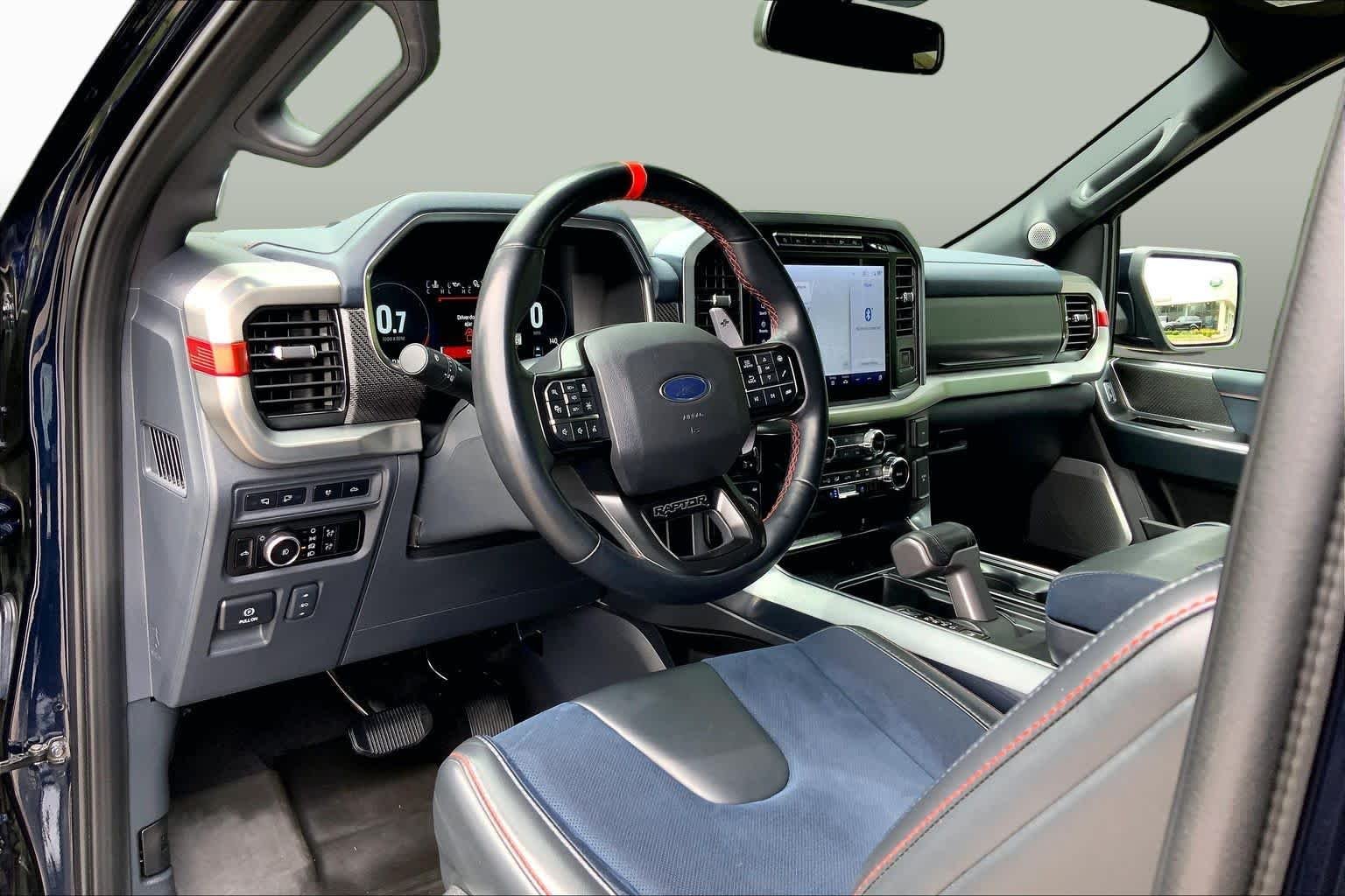 Used 2023 Antimatter Blue Metallic Ford Raptor image 17