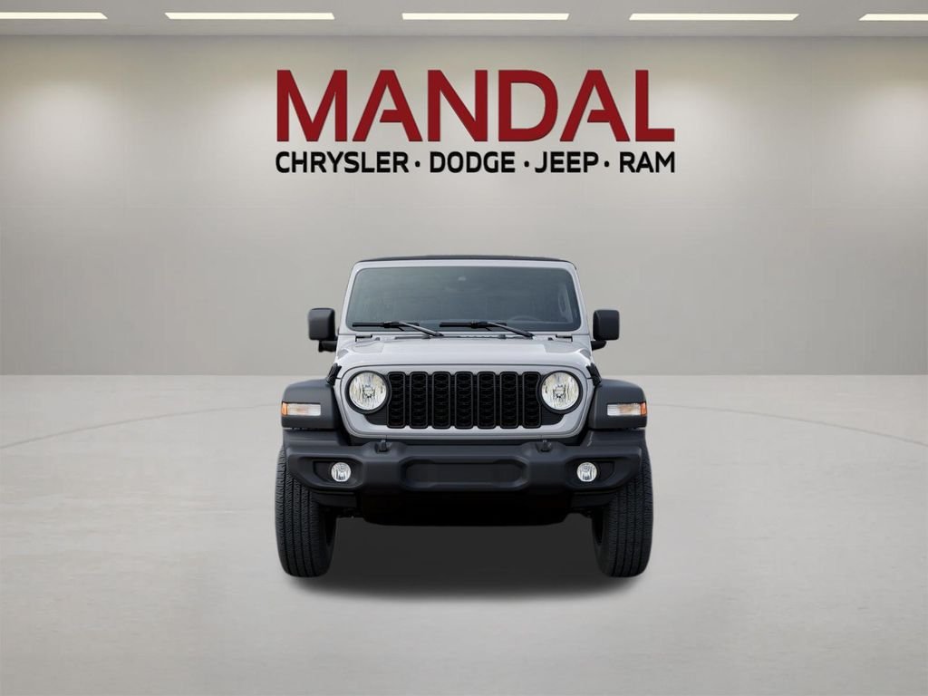 New 2026 Bright White Clear-Coat Exterior Paint Jeep Sport image 6