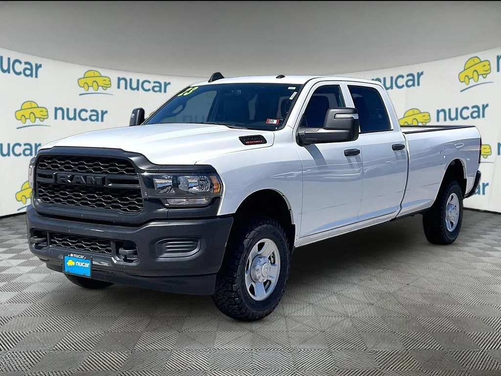 Used 2023 Bright White Clearcoat Ram Tradesman image 3