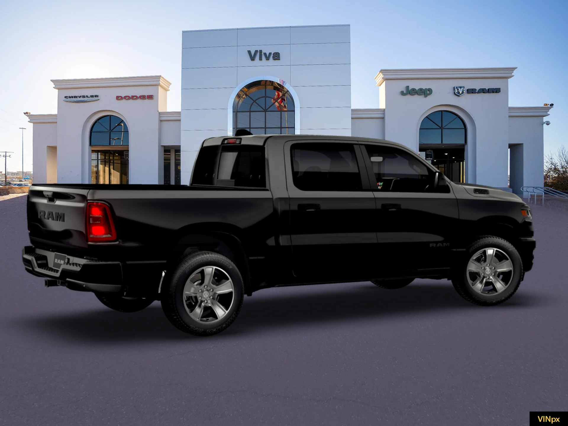 New 2026 Diamond Black Crystal Pearl-Coat Exterior Paint RAM  image 20