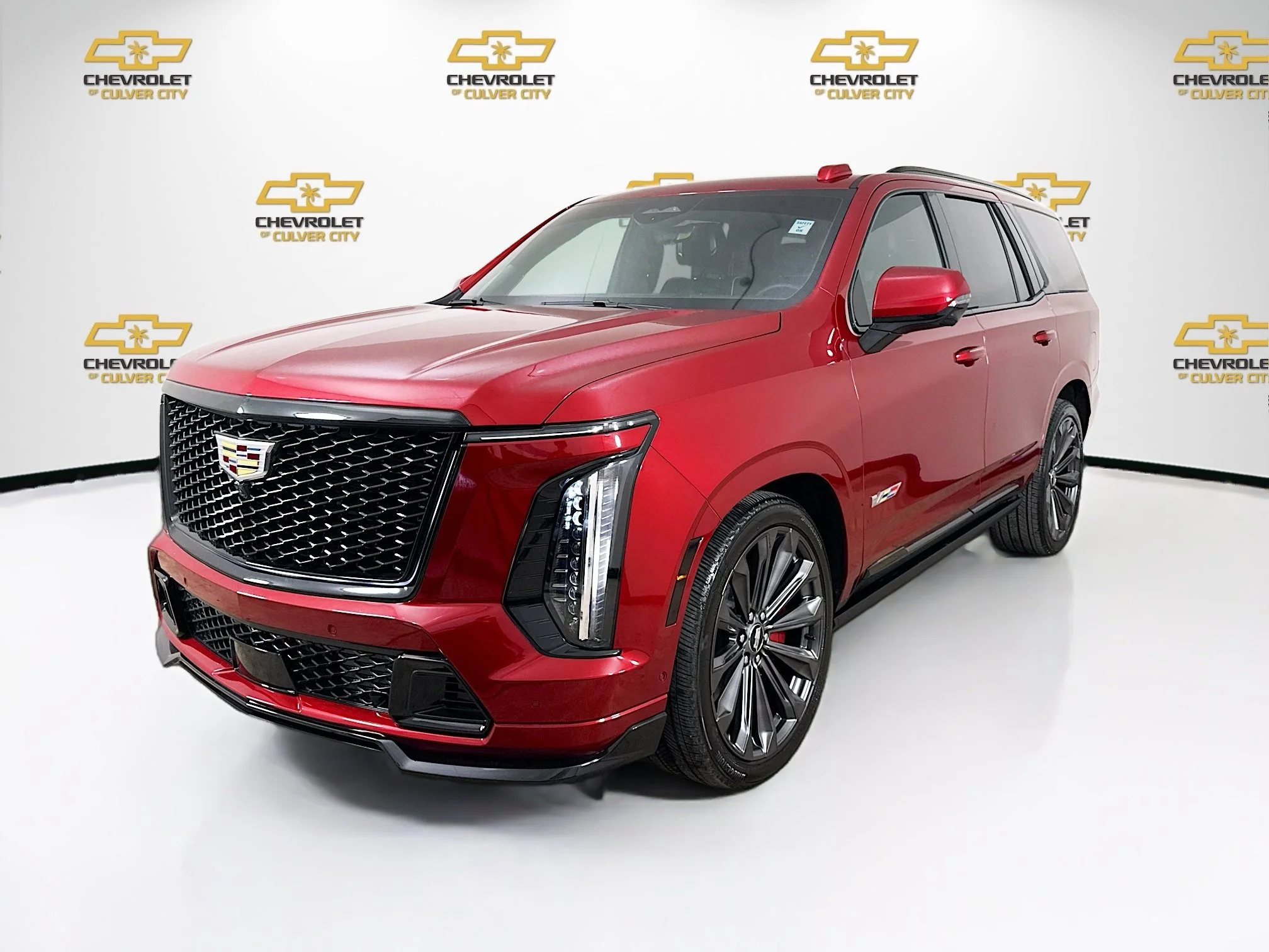 Used 2025 Radiant Red Tintcoat Cadillac Escalade-V image 3