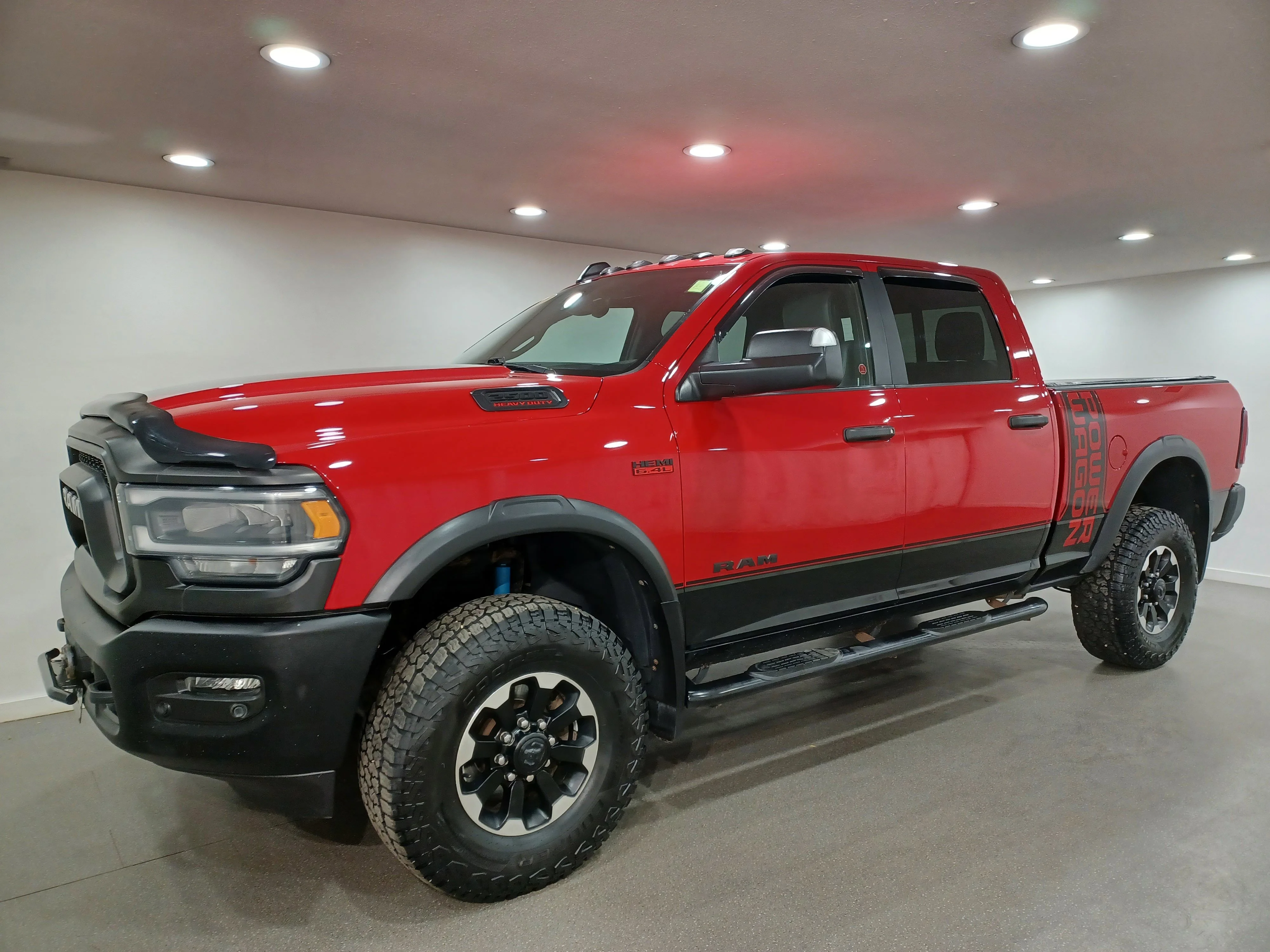 Certified Used 2020 Red Ram Power Wagon*6.4L HEMI | Flame Red | 34in Tires | Park Assist | Side Steps | Tow Pkg | Tonneau Cover image 2